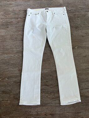 J. Crew Matchstick white skinny jeans size 32
